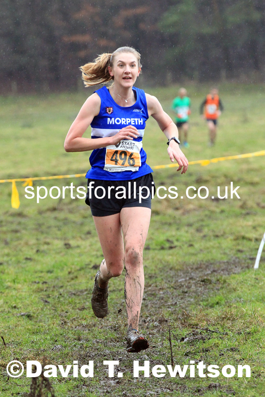 Senior womens 2022 North Eastern Harrier League, Thornley Farm, Peterlee, County Durham. Photo: David T. Hewitson/Sports for All Pics